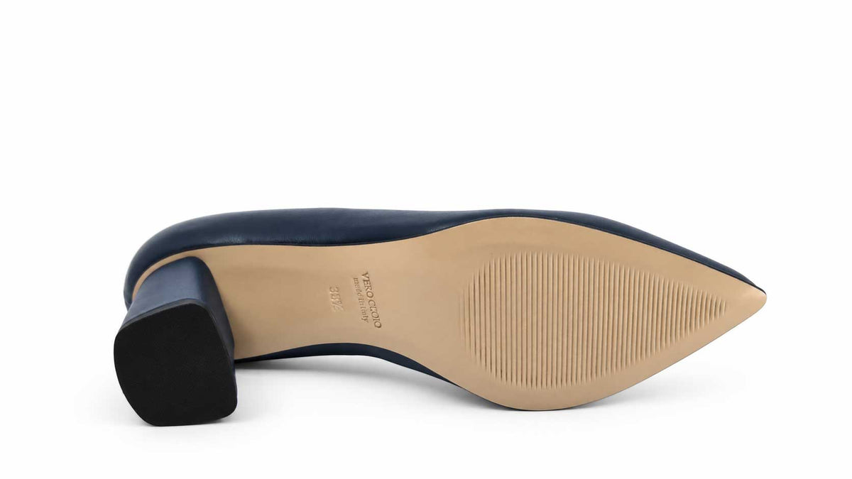 Loredana Navy Court Shoes