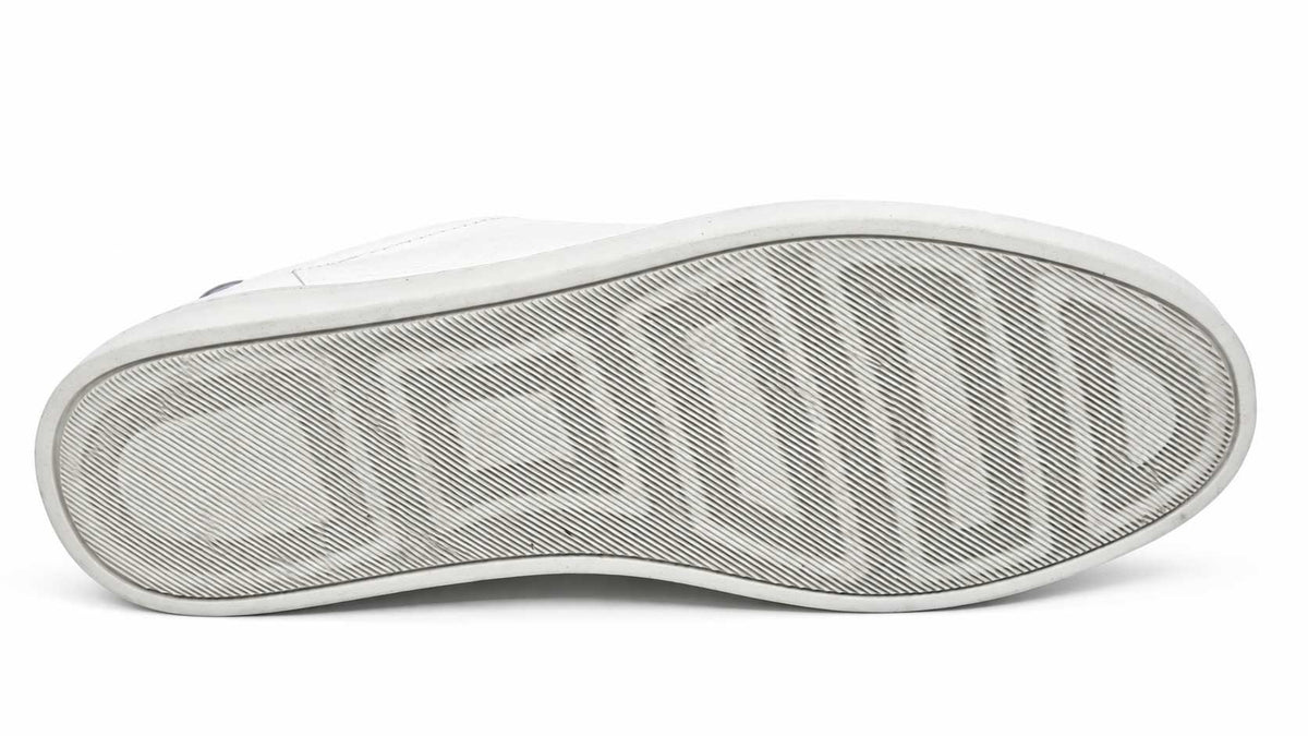 Eric White Leather Sneakers
