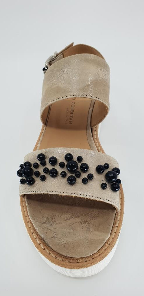 Susie Cream Women's Slingback Sandals