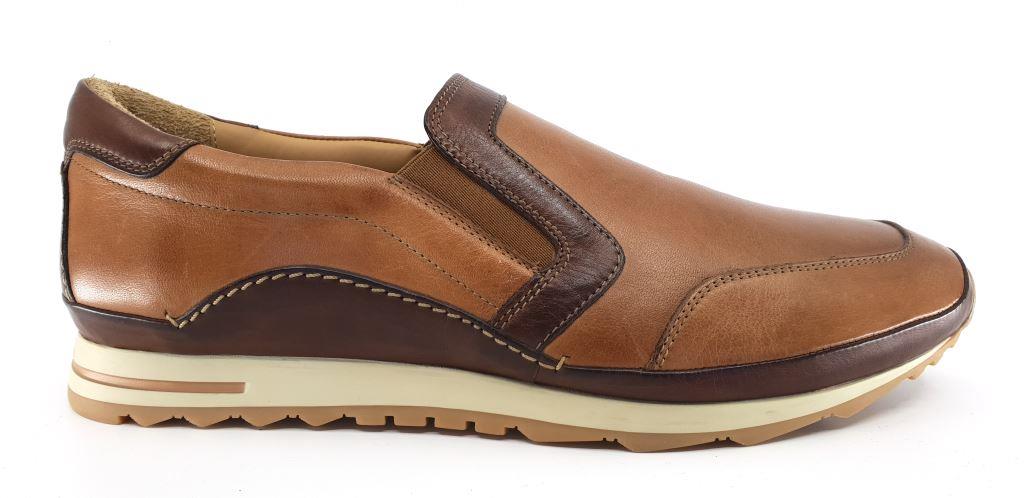 Fabio Tan Men's Slip-On Sneakers