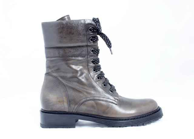 6024 Military Green Women's Ankle Boots
