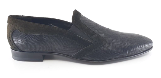 Gianfranco Lattanzi - Black slip on Italian men's dress shoe 