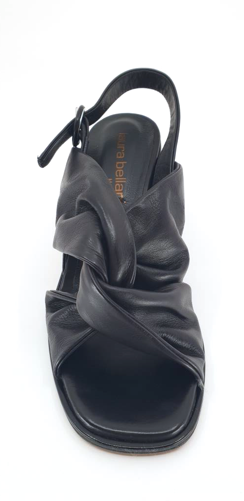 Valentina Black Women's Heeled Sandals