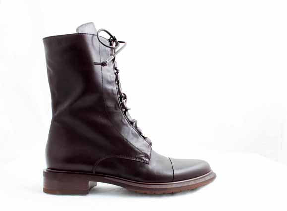 7086 Dark Brown Women's Ankle Boots