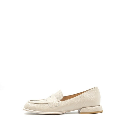 8760 Taupe Patent Women's Leather Loafers
