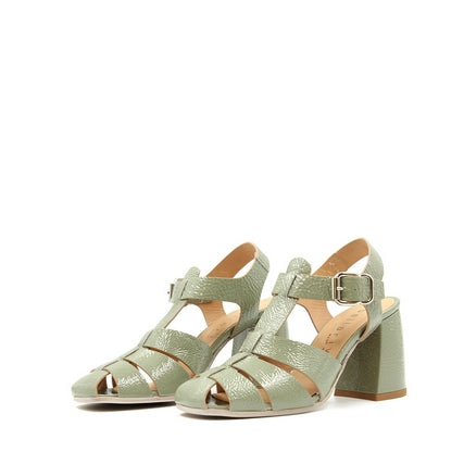 8800 Green Women's Slingback Sandals