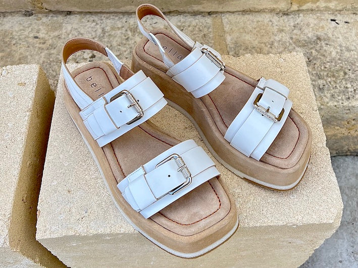 White Women's Platform Sandals