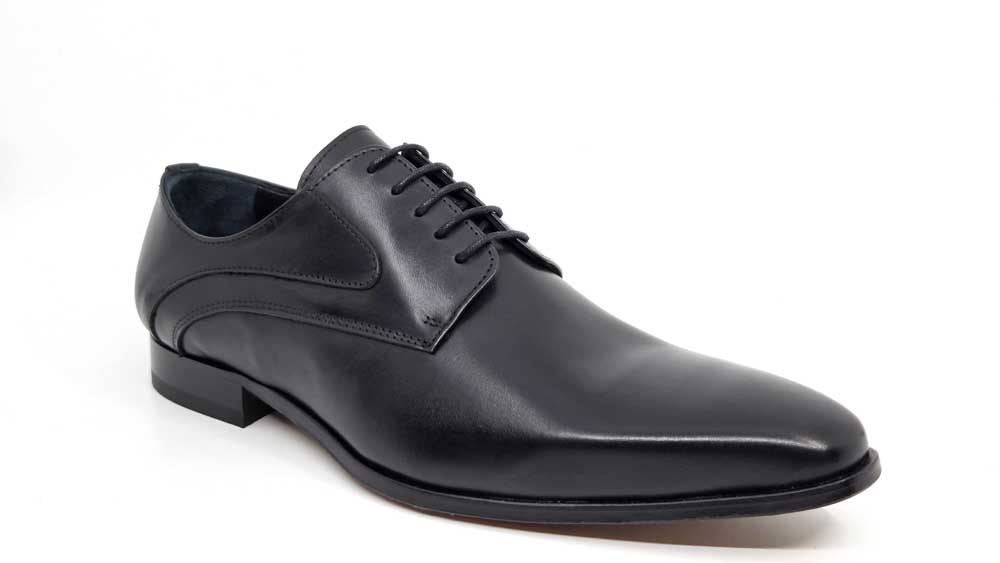 Holland Black Derby Shoes