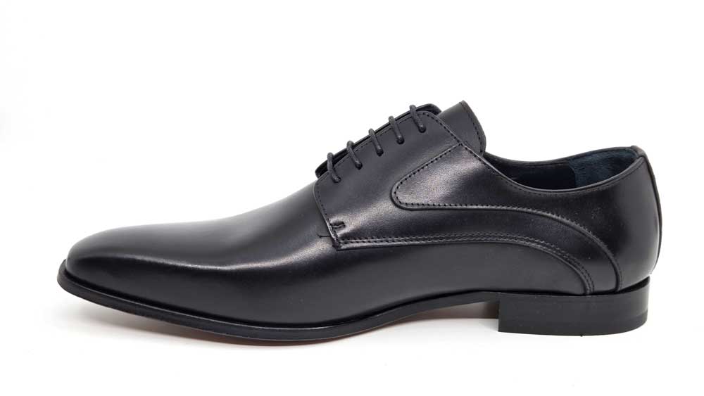 Holland Black Derby Shoes