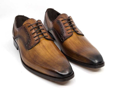 Niko Brown Derby Dress Shoes