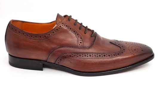 Leo Tan Brogue Dress Shoes