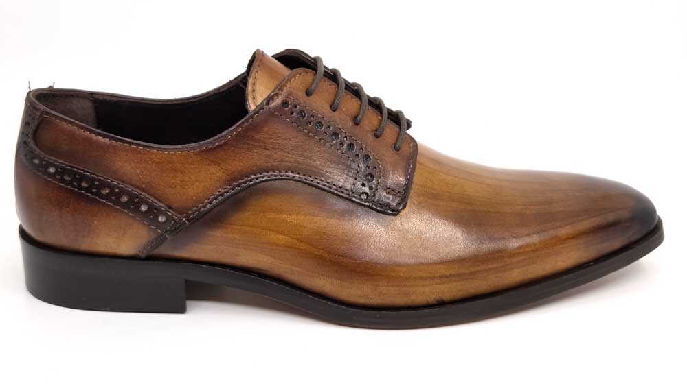 Niko Brown Derby Dress Shoes