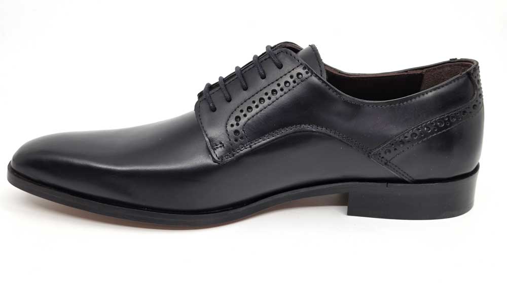 Niko Black Derby Dress Shoes