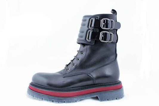 6403 Black Women's Combat Boots