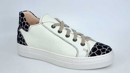 Leopard Women's Leather Sneakers