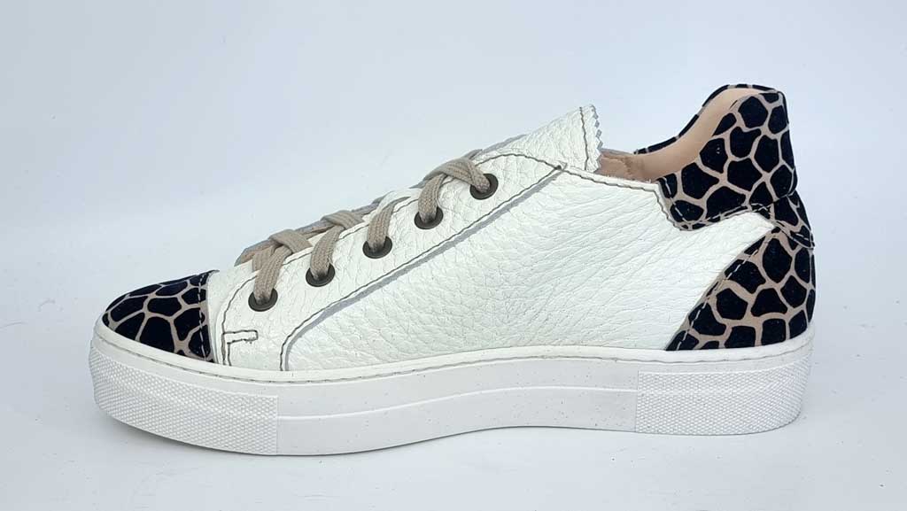 Leopard Women's Leather Sneakers