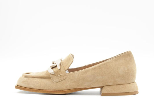 7760 Camel Suede Women's Loafers