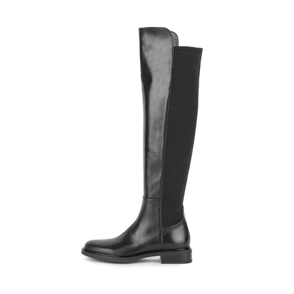 8041 Black Women's Knee High Boots