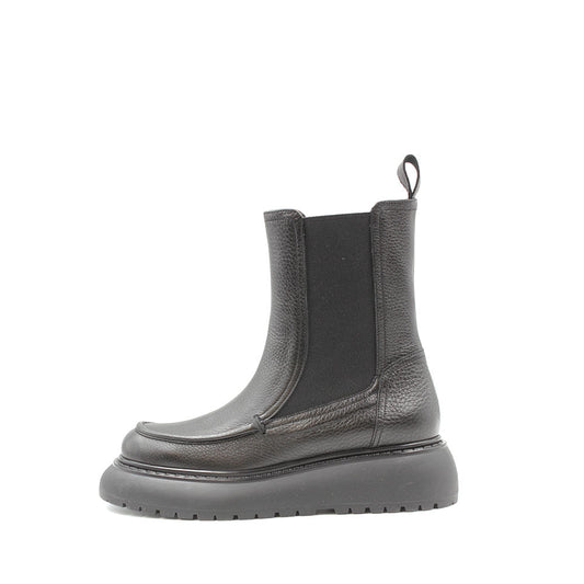 8059 Black Women's Platform Ankle Boots