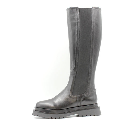 8097 Black Women's Knee High Boots