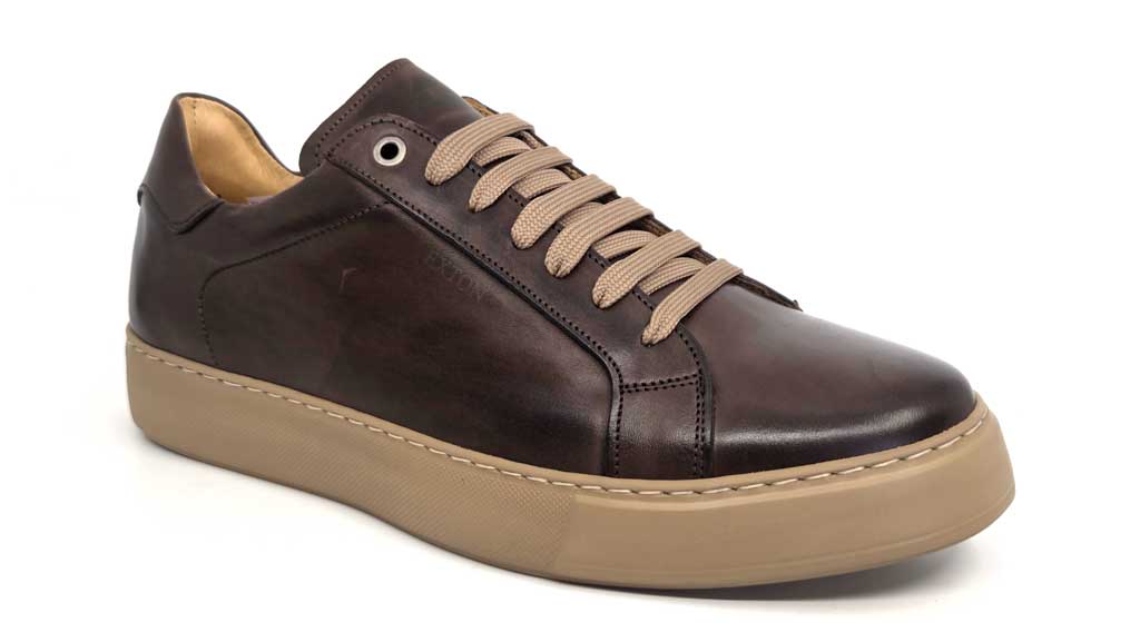 Eric Brown Leather Sneakers