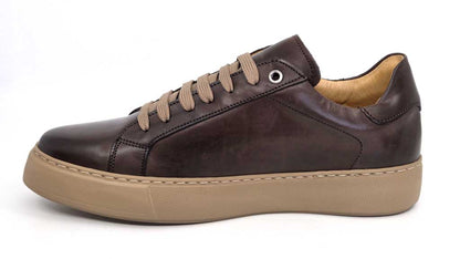 Eric Brown Leather Sneakers