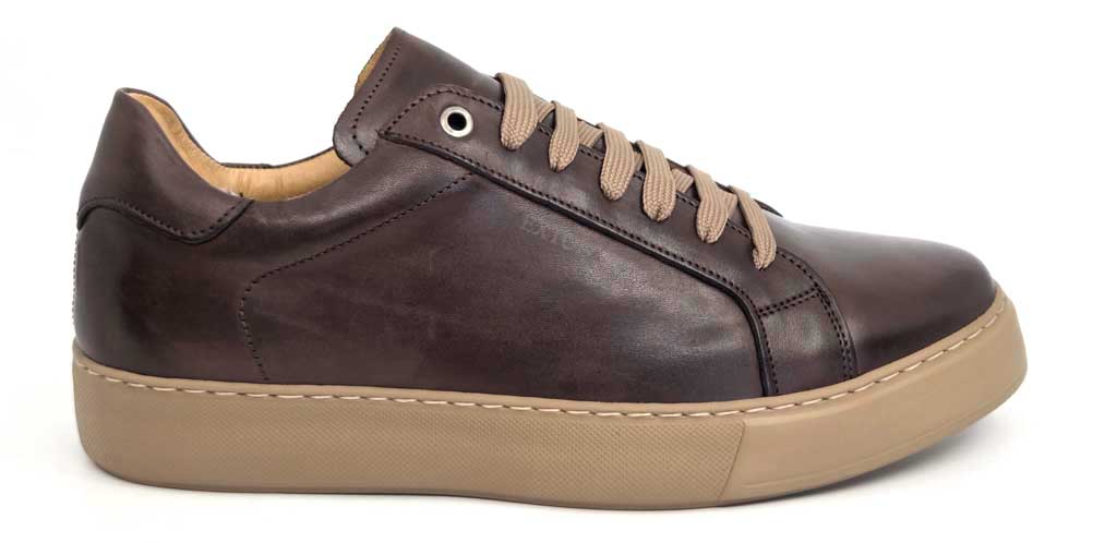 Eric Brown Leather Sneakers
