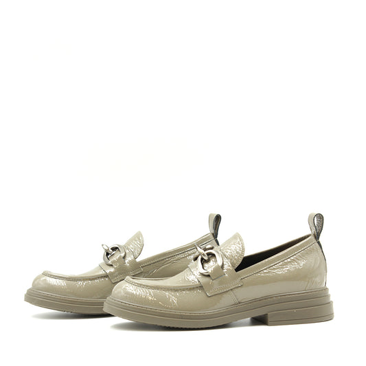 9041A Taupe Patent Women's Loafers