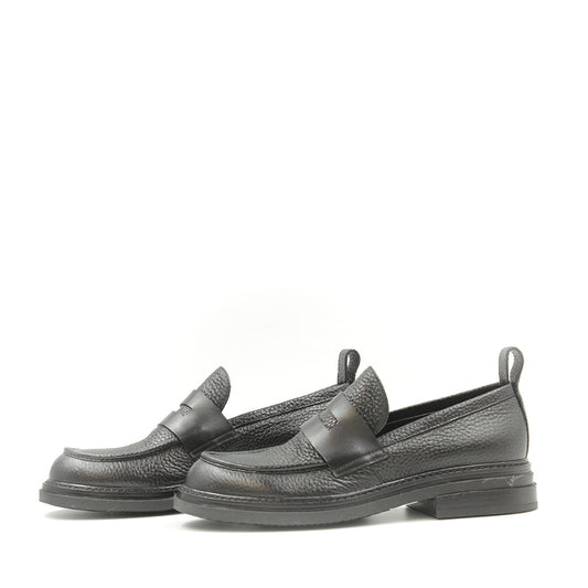 9041B Black Women's Penny Loafers