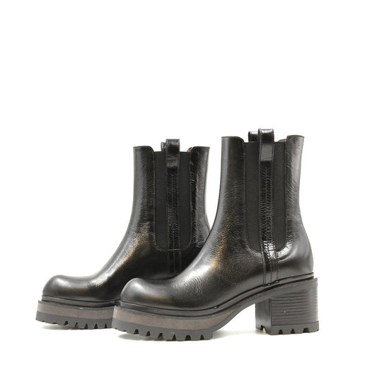 9204 Black Women's Combat Boots