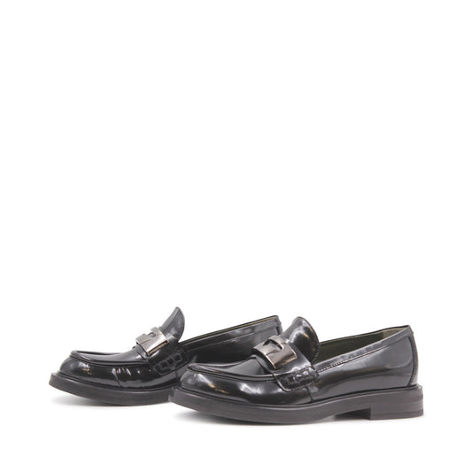 9610A Black Patent Women's Loafer