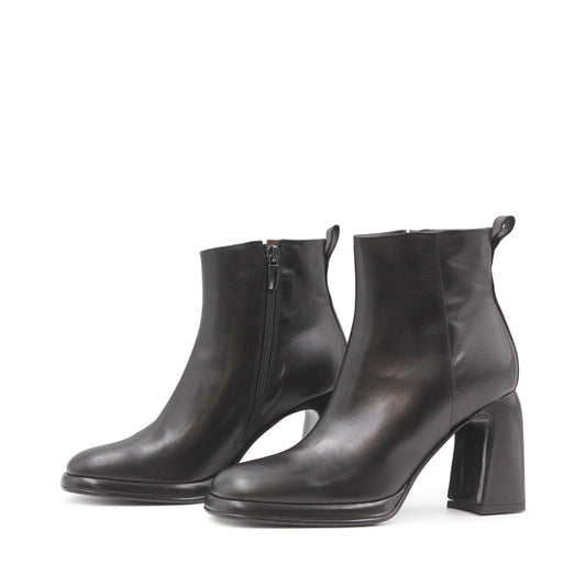 9732 Dark brown women's ankle boots