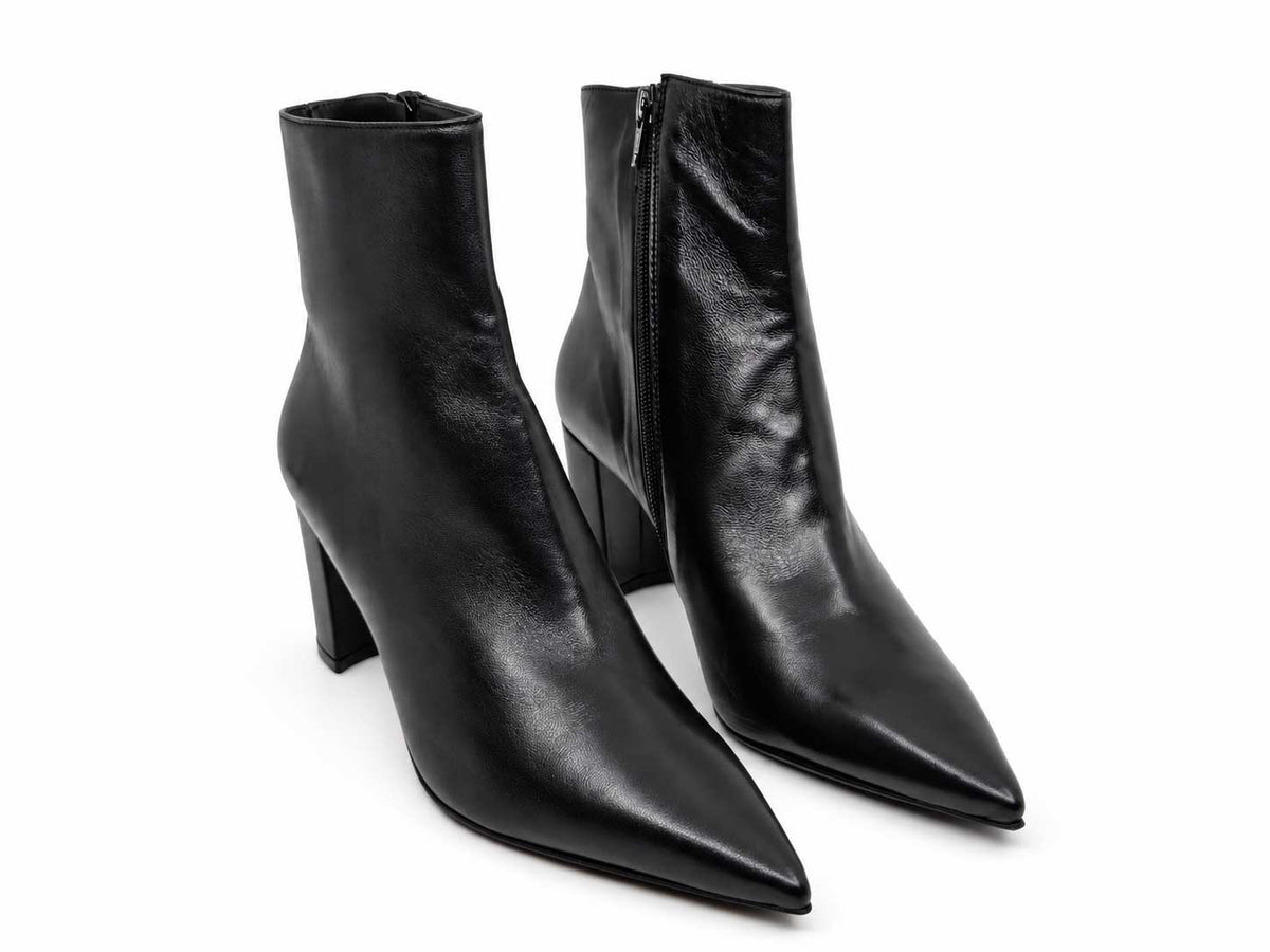 Emilia Black Ankle Boots
