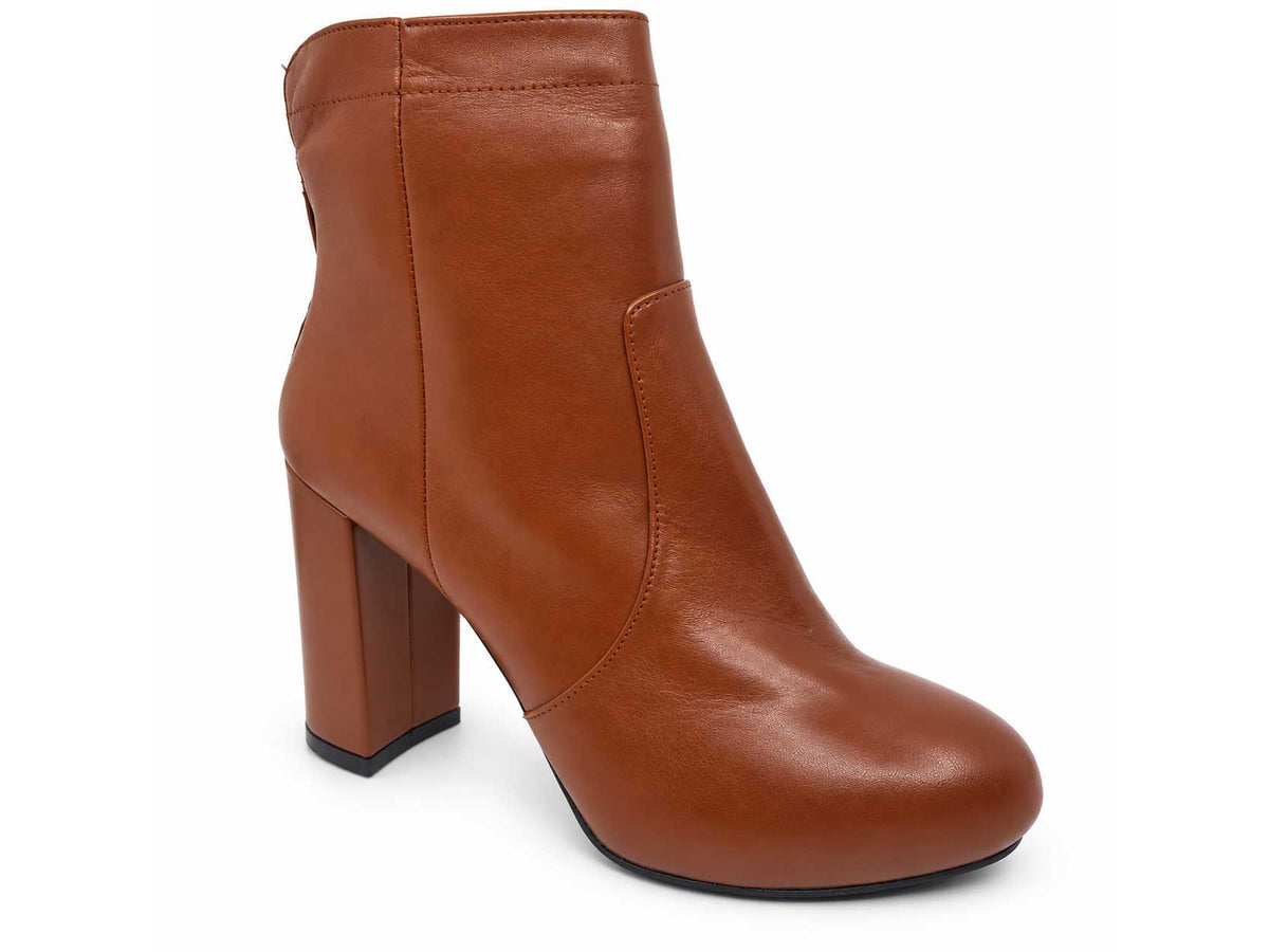 Sofia Tan Ankle Boots