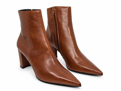 Emilia Brown Ankle Boots