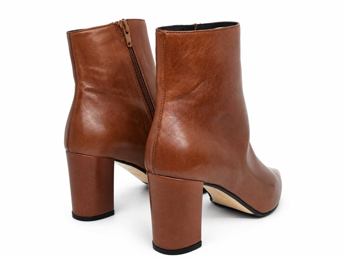 Emilia Brown Ankle Boots