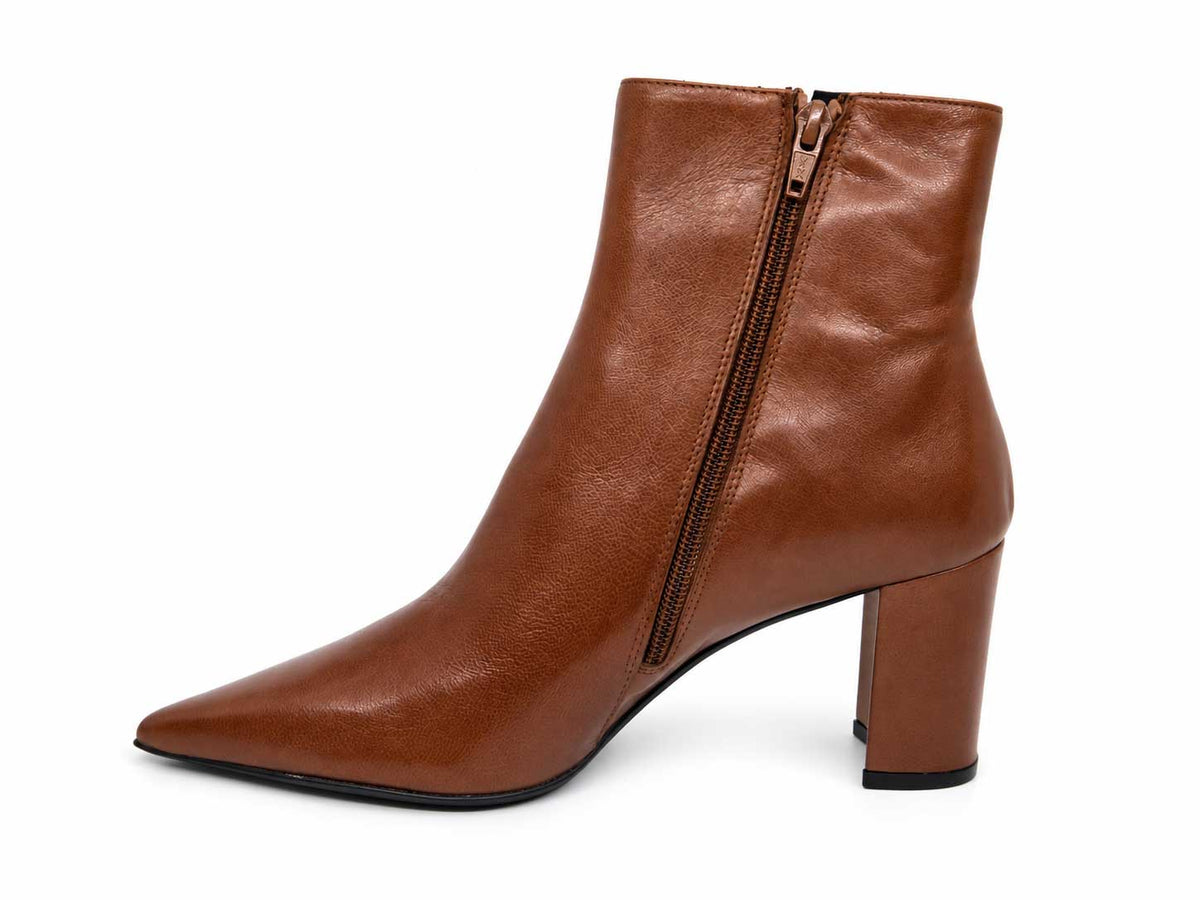 Emilia Brown Ankle Boots