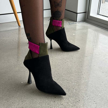 Poppy Black Women's Booties