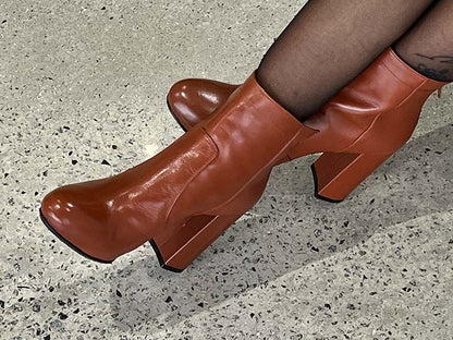 Sofia Tan Women's Ankle Boots