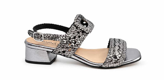 Marielle Pewter Sandals
