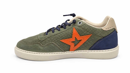 Dario Olive Star Sneakers