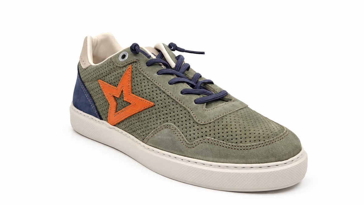 Dario Olive Star Sneakers