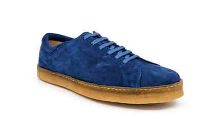Luca Blue Suede Sneakers