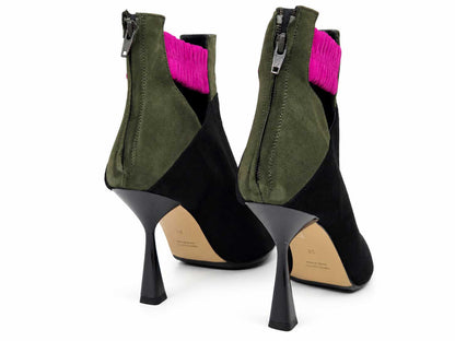 Erminia Black  Ankle Boots