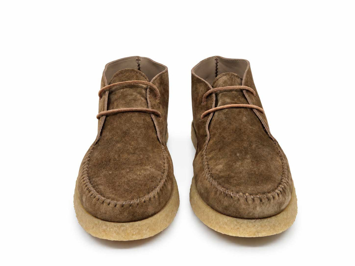 Saverio Brown Suede Chukka Boots