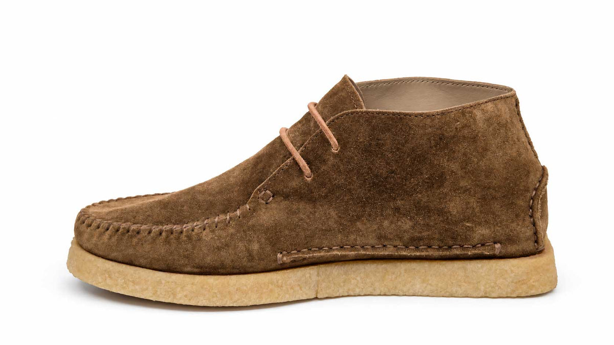 Saverio Brown Suede Chukka Boots