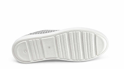 Georgina Light Grey Perforated Sneakers