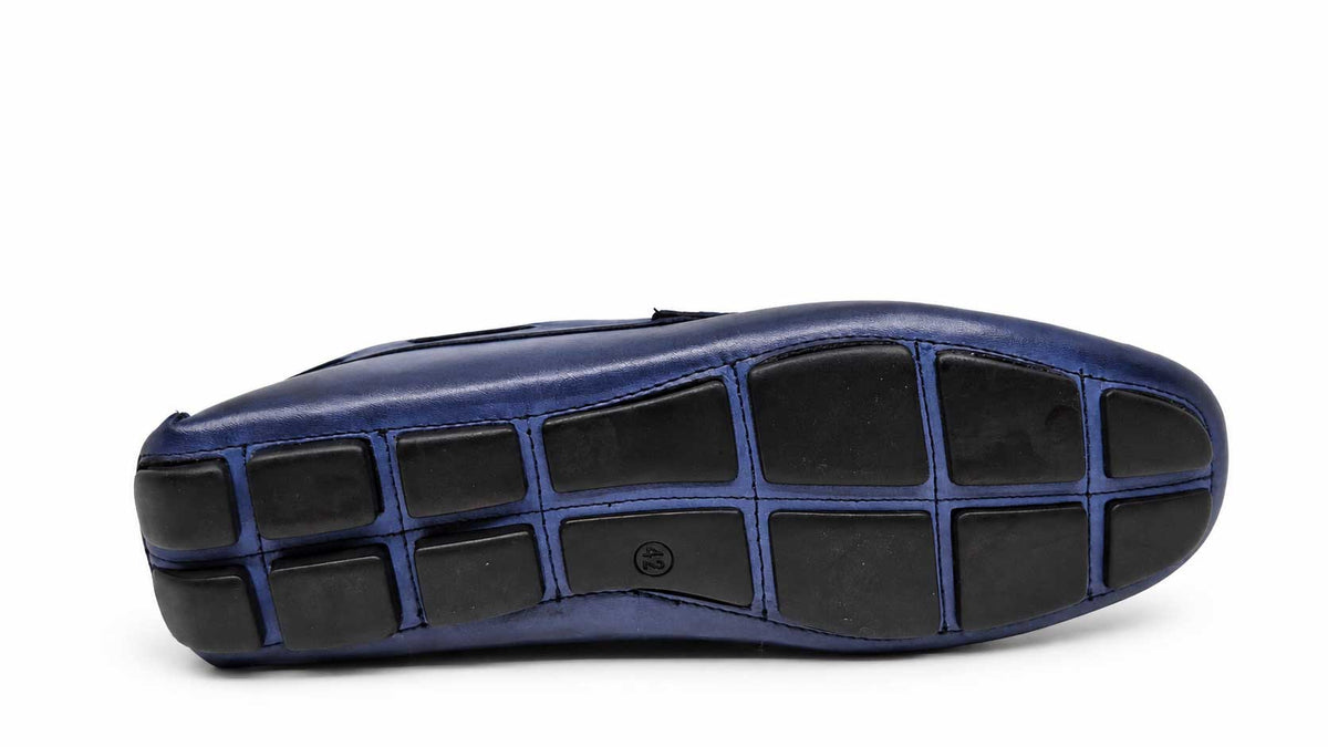 Gualtiero Navy Driving Shoes