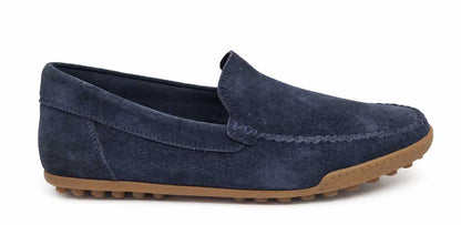 Alvise Navy Suede Loafers