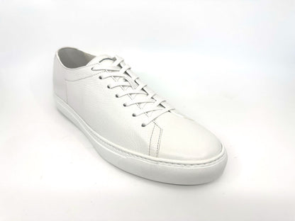 Miguel White Men's Leather Sneakers